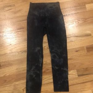 Lululemon align 23” tie dye leggings